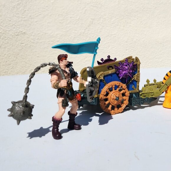 Chap Mei Bundle Lot Savage Warrior Thunder Thor Battle Cat Chariot Figures - Picture 7 of 13